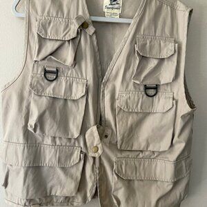 Sportfisher Fly Fishing Vest Beige  Size Small